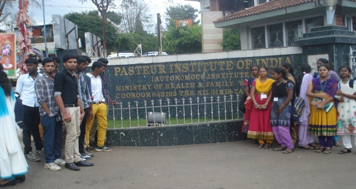 Industrial Visit to Pastuer Institute of India.