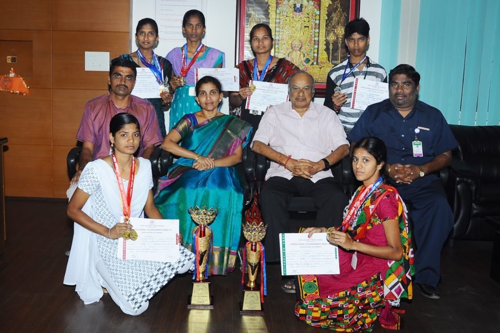Anna University Fencing Winner Up