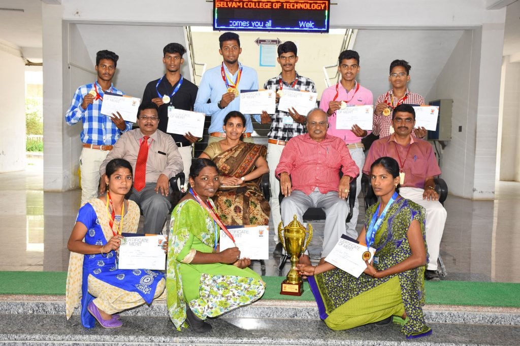 Kumaraguru Trophy Athletics Meet Winners