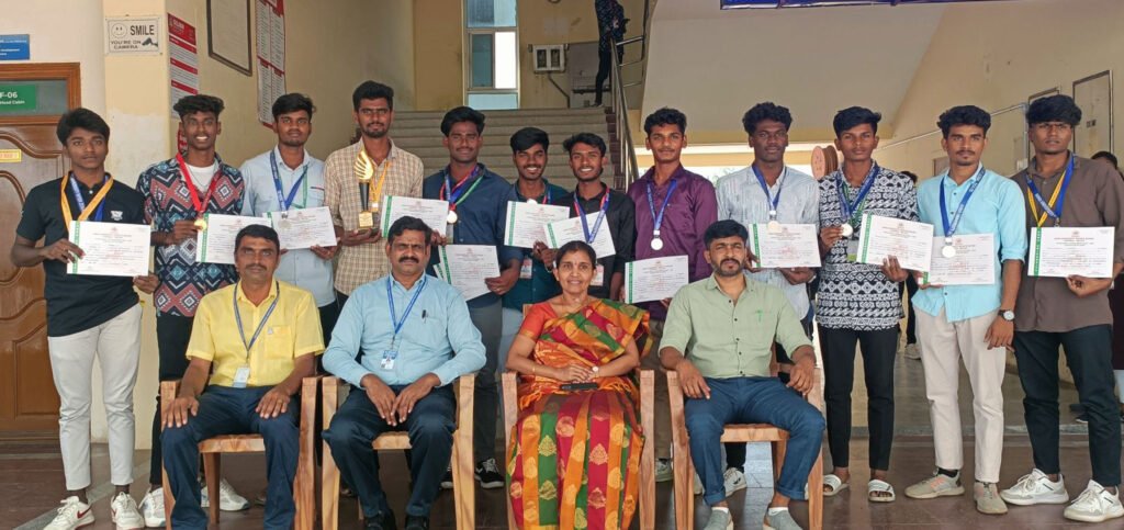 Outstanding Achievements in Anna University Sports Competitions